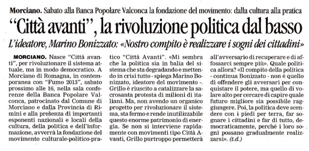 Corriere della Romagna - 23 luglio 2013