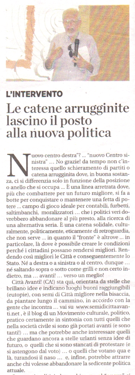 2013.11.26 la Voce- a COMMENTI